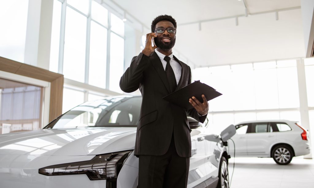 A dealership that sales green energy vehicles